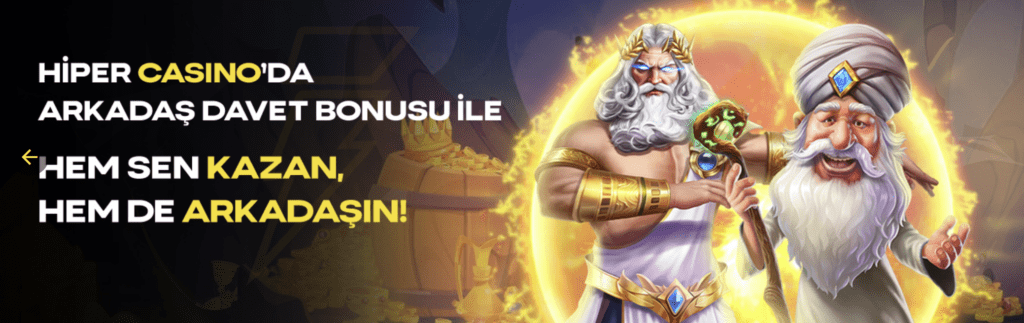 HiperCasino bonuslarının önizlemesi